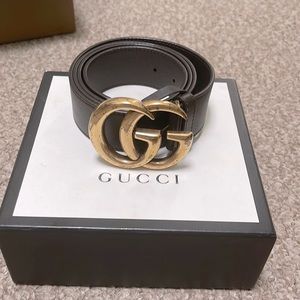 Brown Gucci Belt